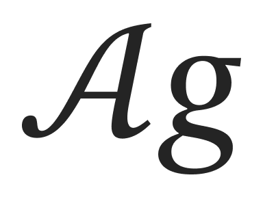 Italic text style