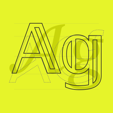 Elements of fancy typography